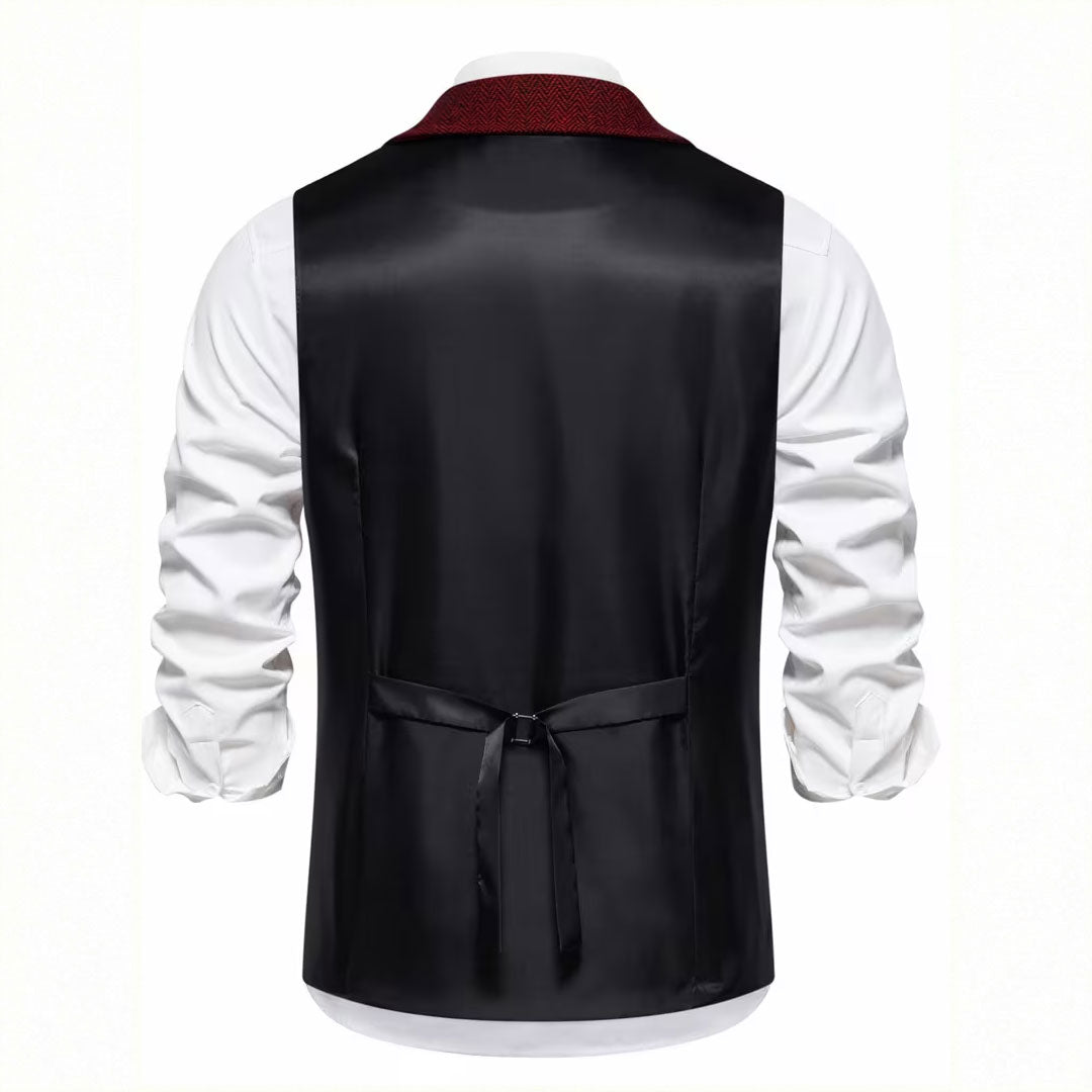 Chaleco smart casual para hombre, perfecto para una vestimenta diaria cómoda.