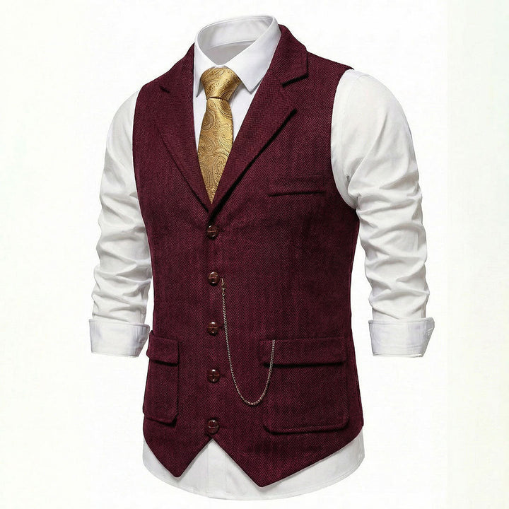 Chaleco para hombre de estilo moderno, elegante y súper cómodo.