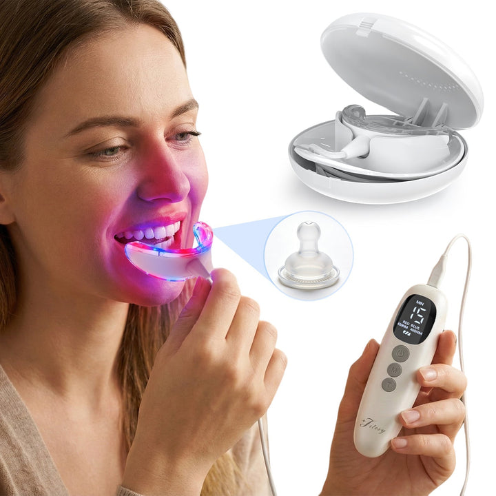 Fototerapia oral que reduce el mal aliento y alivia los dientes sensibles eficazmente.