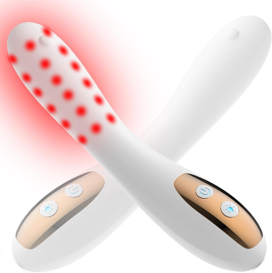 Dispositivo de terapia de luz íntima para bienestar femenino.