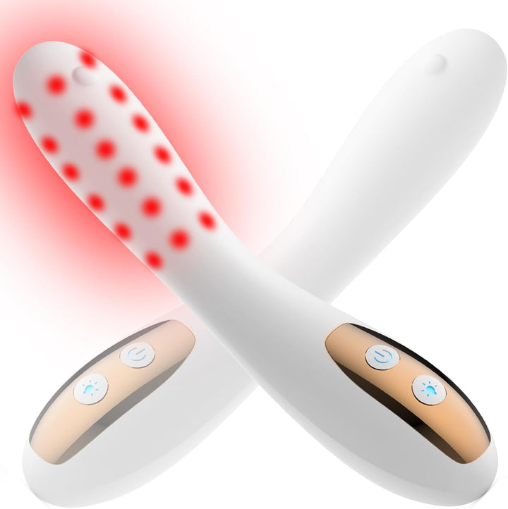 Dispositivo de terapia de luz íntima para bienestar femenino.