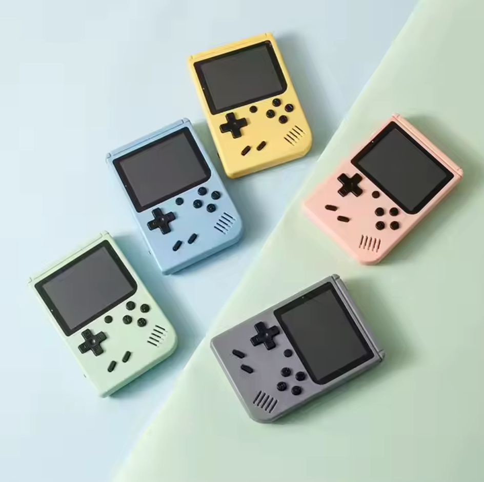 Juegos clásicos en tu bolsillo: consola retro portátil con 400 videojuegos.