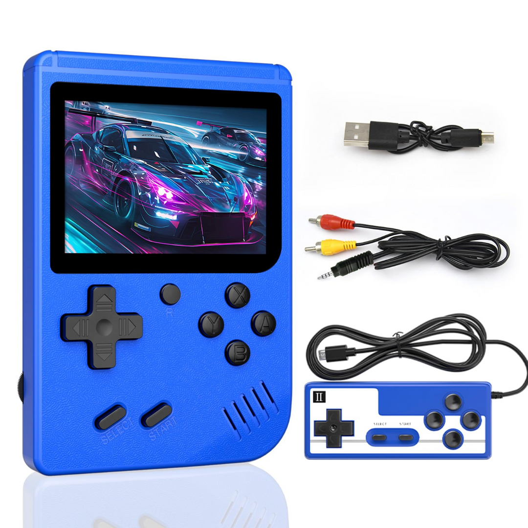 Consola de juegos portátil, 400 clásicos para diversión familiar en cualquier lugar.
