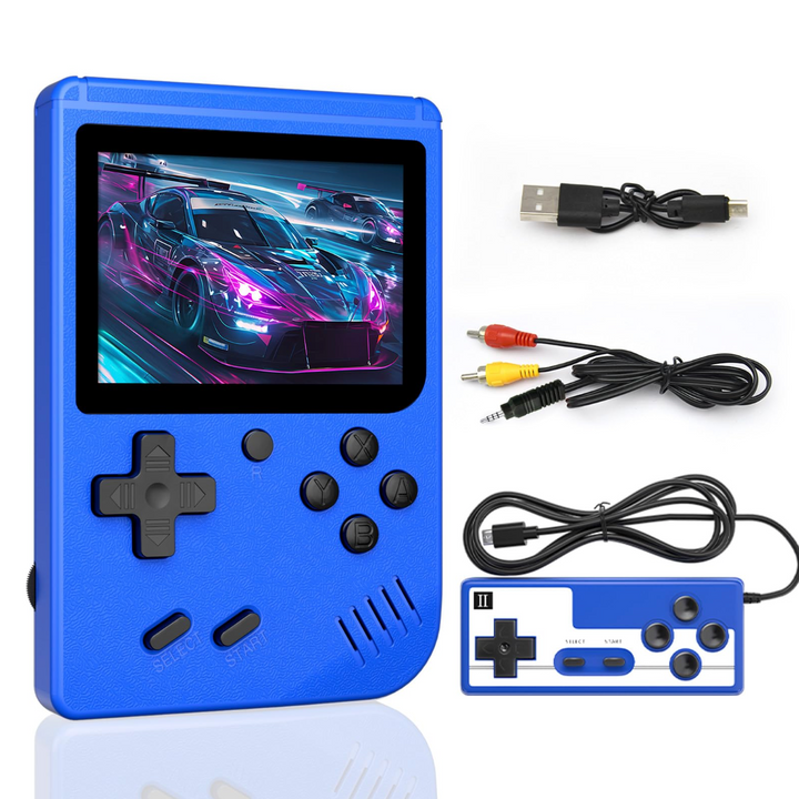 Consola de juegos portátil, 400 clásicos para diversión familiar en cualquier lugar.