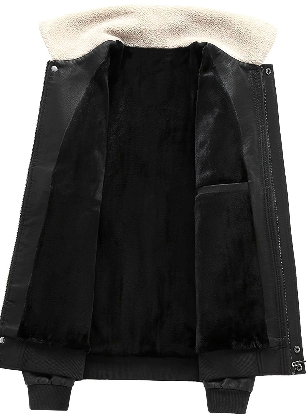 Detalle de parches bordados en chaqueta aviador hombre, estilo militar auténtico.