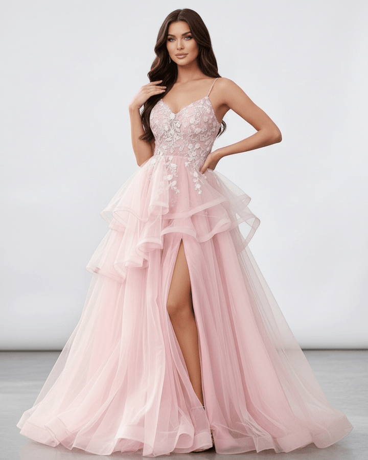 Vestido maxi blanco de encaje, largo y elegante para mujer, perfecto para noches especiales o formal.