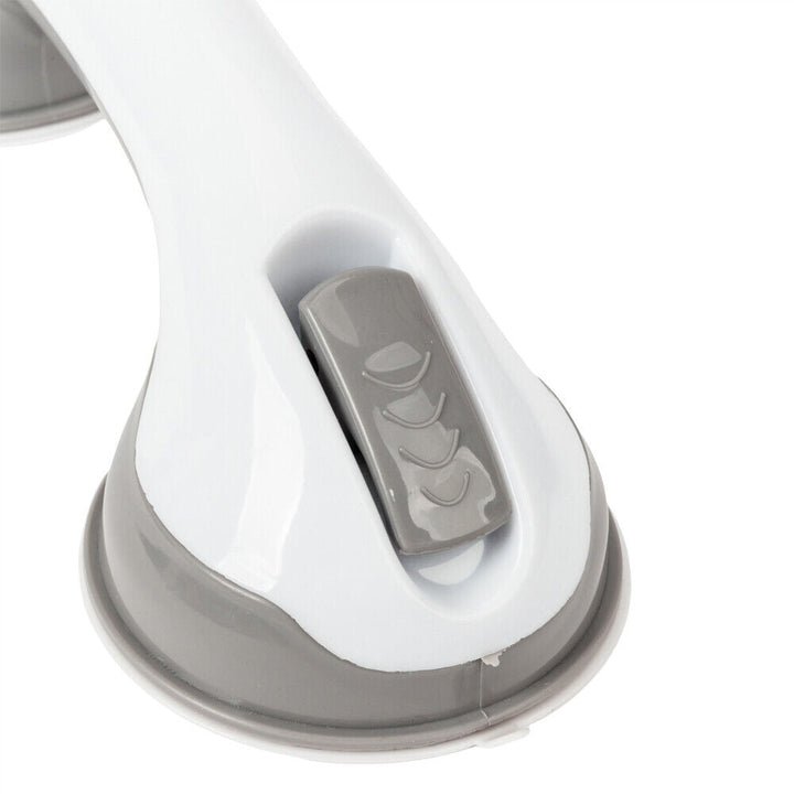 Soporte de seguridad antideslizante para baño, ideal ancianos y discapacidad. Barra de agarre con ventosa en ducha.