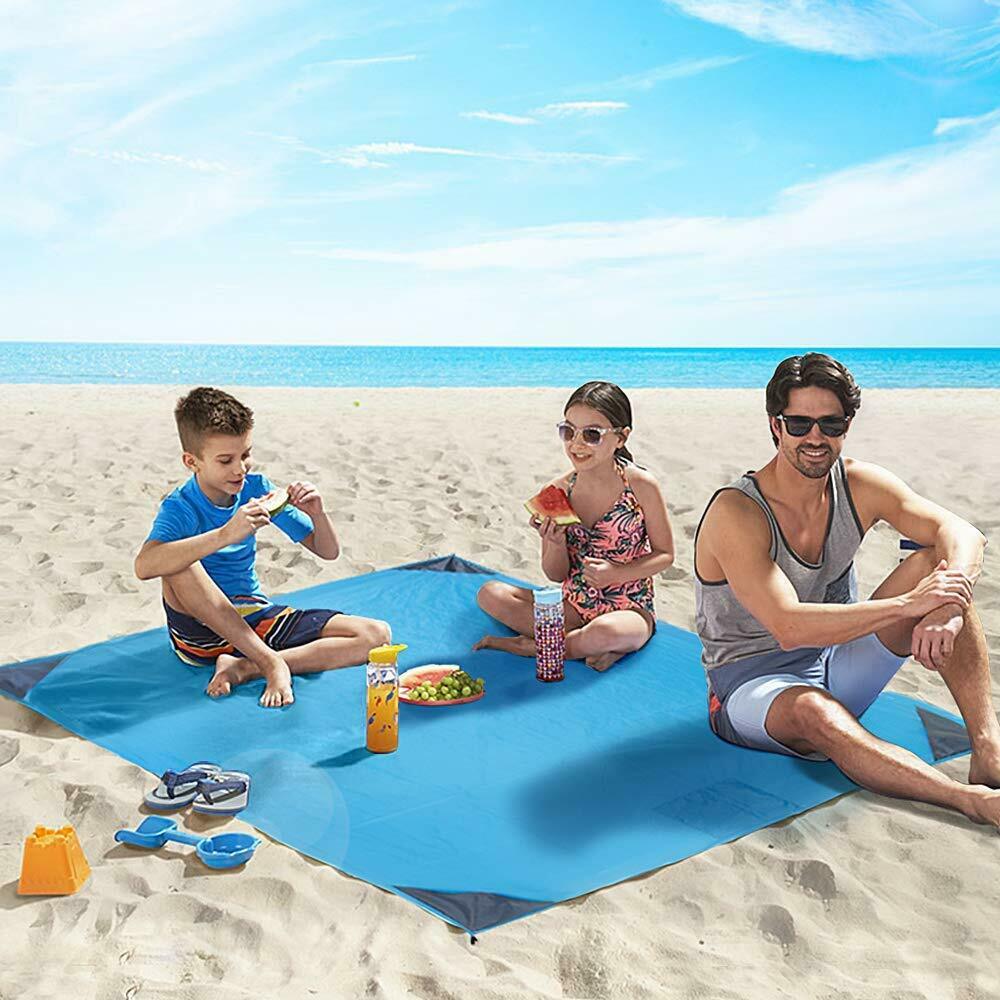 Manta unisex antiarena, perfecta para la playa, ligera y fácil de transportar. Disfruta el verano.
