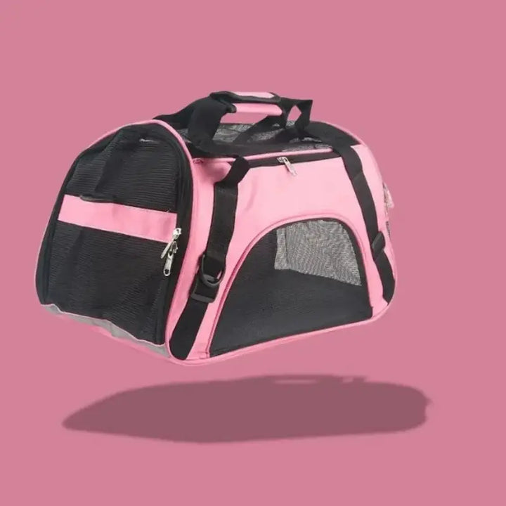 Bolso de transporte para gato, versátil para viajes en avión, coche o visitas al veterinario.