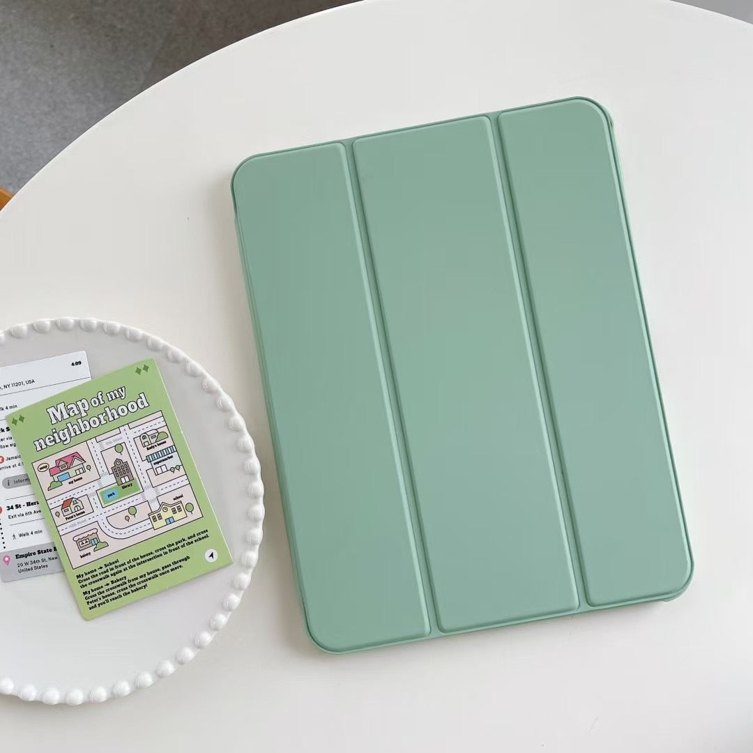 Funda de silicona para iPad, protección antigolpes. Accesorio antideslizante y delgado para tabletas.