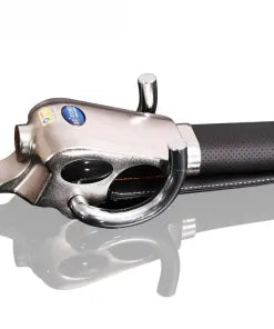 Accesorio de seguridad para coche: Bloqueo de volante antirrobo, fácil instalación y protección.