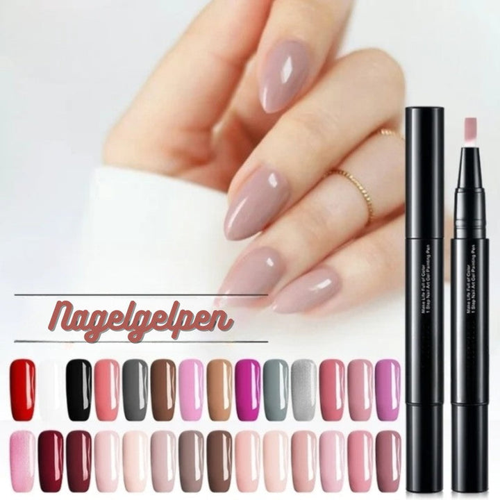 Kit de esmaltes en barra para manicura. Herramienta de belleza para decoración de uñas creativa.