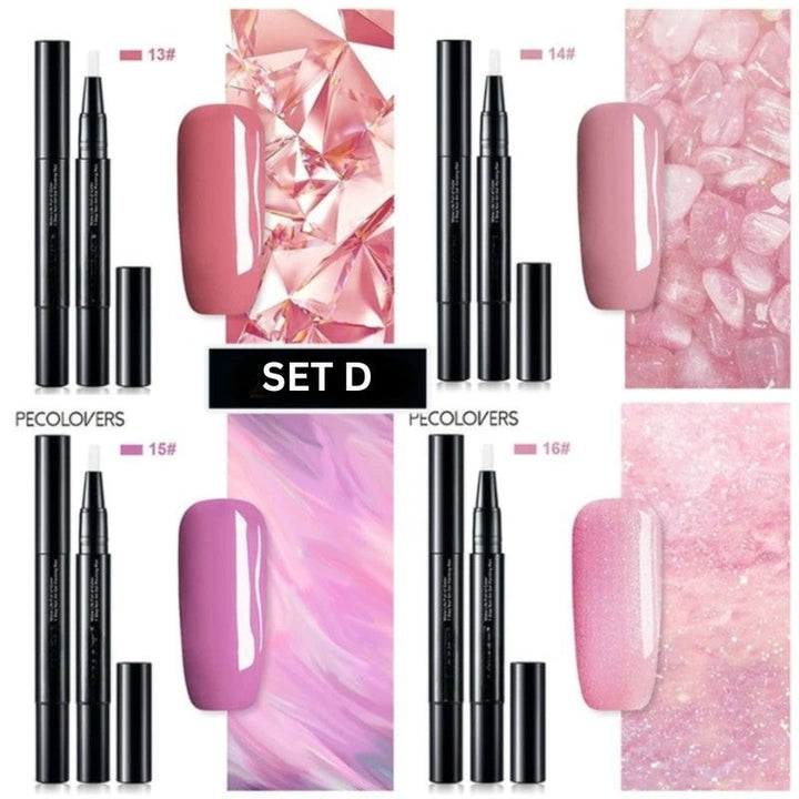 Kit profesional de esmaltes en barra. Manicura y pedicura con gel de alta calidad y precisión.