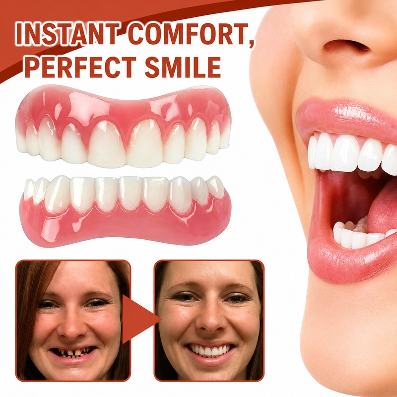 Kit de ajuste dental para dentaduras, proporciona comodidad y firmeza. Solución moldeable para prótesis bucales.