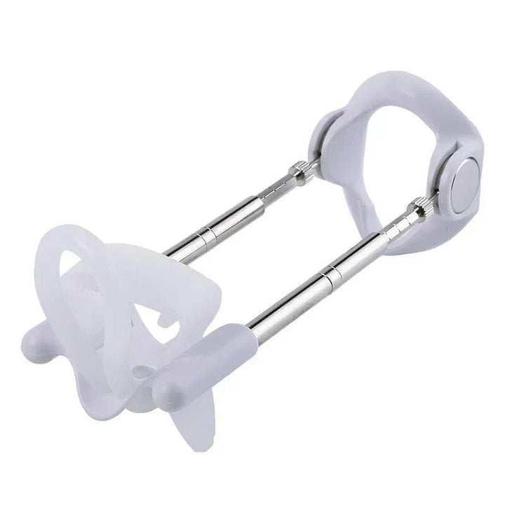Dispositivo de tracción para hombres con diseño ergonómico y ajustable. Bienestar masculino avanzado.