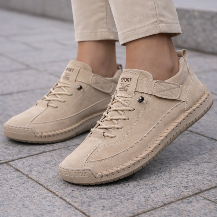 Zapatillas transpirables para mujer, diseño ergonómico que alivia el dolor.