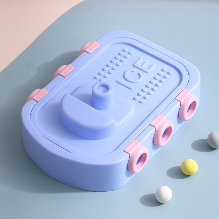 Kit de moldes de silicona para helados caseros con formas de animales, ideal para niños y postres DIY.