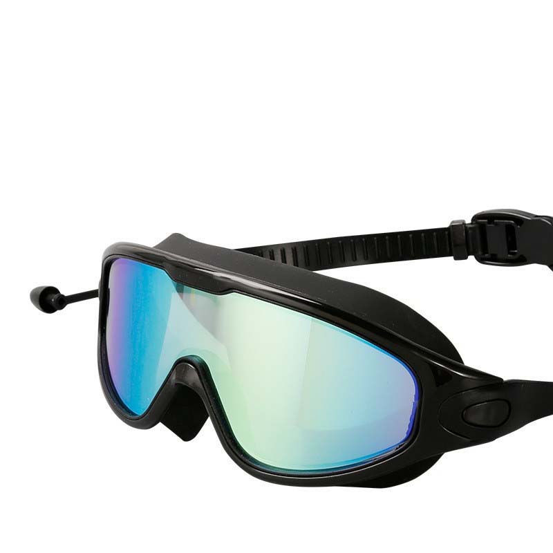 Gafas de natación unisex antiempañantes con visión panorámica.