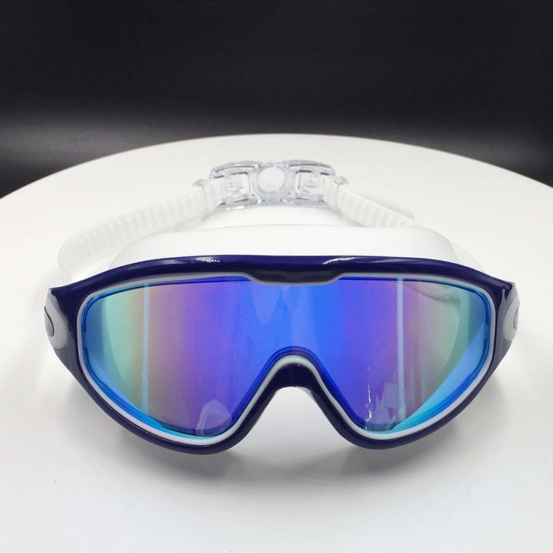 Accesorios de natación: gafas antiempañantes de visión amplia para toda la familia.