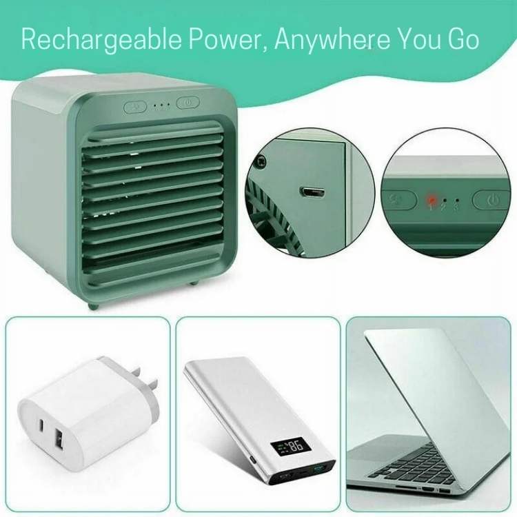 Disfruta el verano con este aire acondicionado portátil, generando frescura eficiente en el hogar.