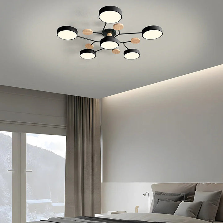 Lámpara LED de techo Halo, con certificación energética para tu tranquilidad.
