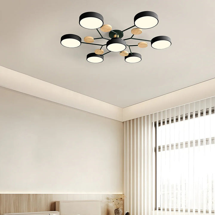 Luminaria LED Halo, un elemento decorativo y funcional para tu techo.