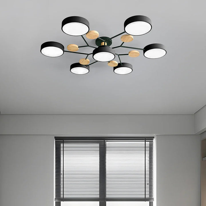 Luz de techo LED Halo, su luz sin parpadeos es cómoda para la vista.