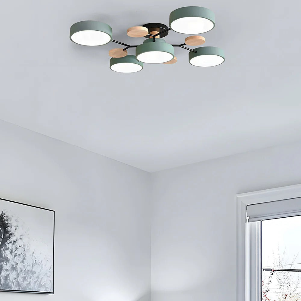 Lámpara LED de techo Halo, embellece tu hogar con su luz sofisticada y moderna.