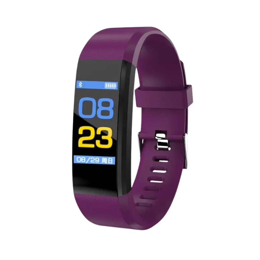 Reloj inteligente para mayores, monitoreo continuo de frecuencia cardíaca, presión y oxígeno en sangre. Salud total.