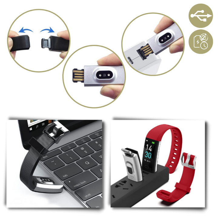 Reloj inteligente de seguridad para mayores, botón SOS y notificaciones de emergencia. Tecnología de bienestar.