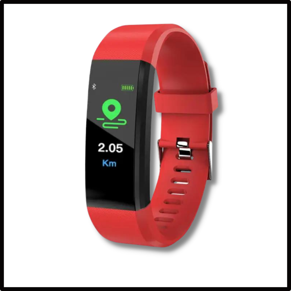 Tecnología avanzada en reloj inteligente para mayores. Monitoreo preciso de salud, sueño y actividad física.