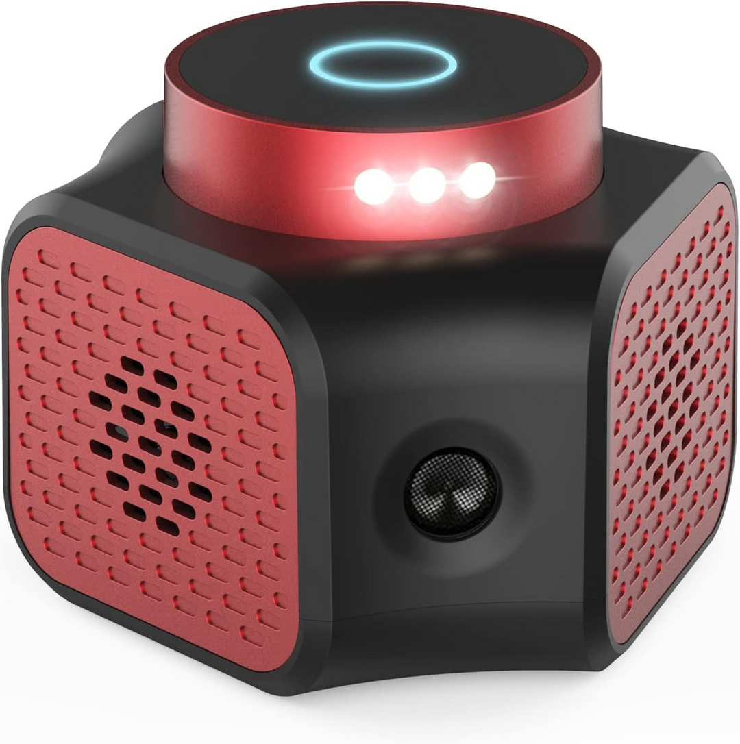 Repelente ultrasónico electrónico para interiores, ahuyenta ratones y ratas sin químicos. Control de plagas seguro.
