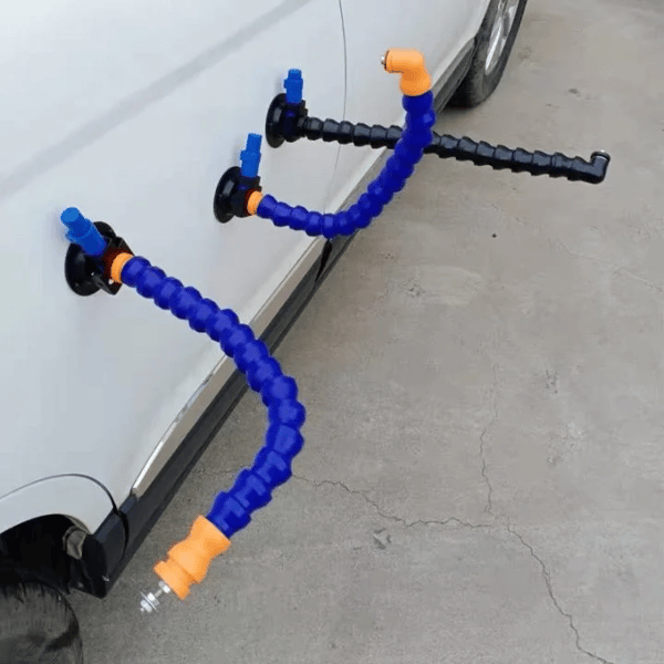 Kit de reparación de abolladuras para auto, modelo DentFix. Solución DIY para eliminar golpes y mantener tu vehículo.