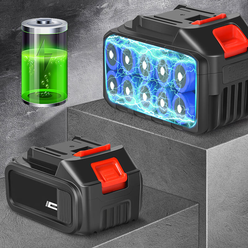 Hidrolavadora inalámbrica autocebante, con batería recargable, ideal para limpieza de coche y jardín.