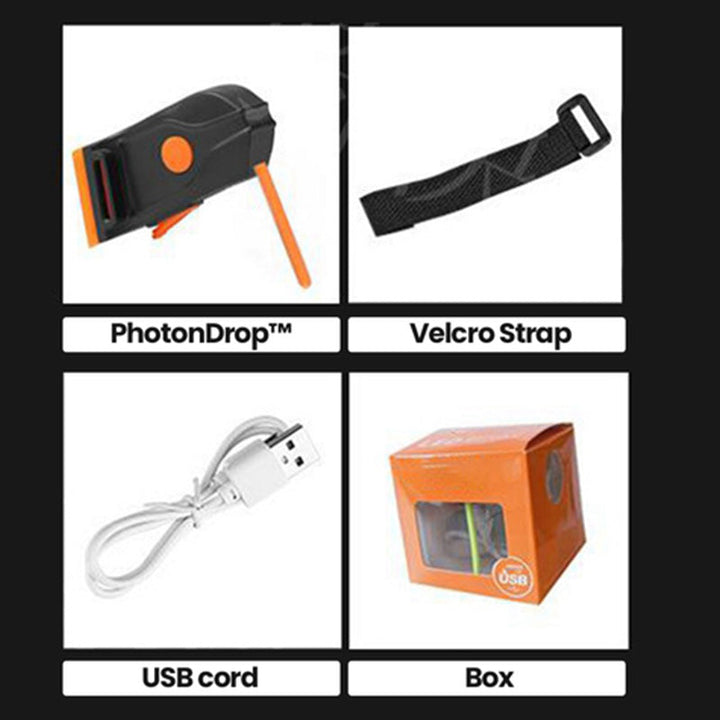 Visibilidad crucial: luz trasera LED para bicicleta. Un accesorio de iluminación esencial para ciclistas.