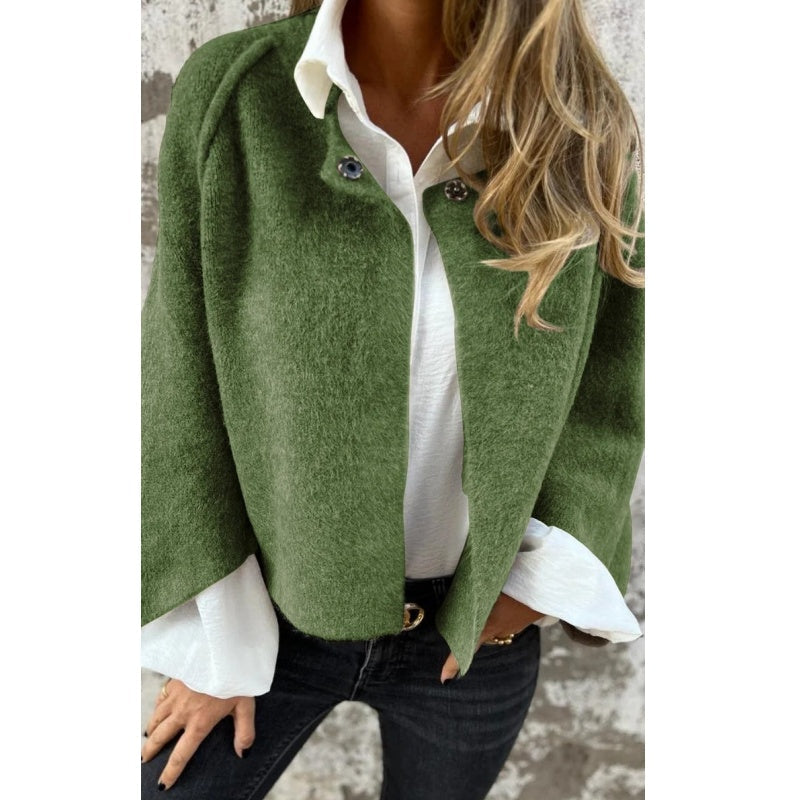 Cárdigan de mujer, cómodo y chic. Un diseño de lujo versátil para un estilo casual de invierno.