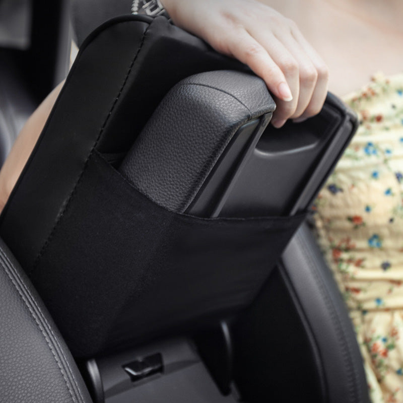 Funda protectora para reposabrazos de coche, espuma viscoelástica, acolchada y antideslizante.