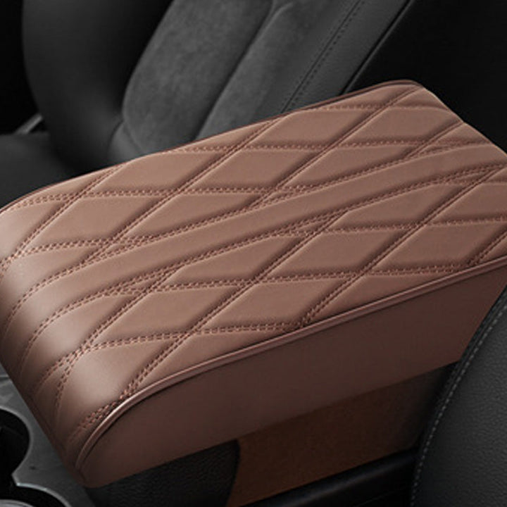Accesorio para coche: funda viscoelástica de consola central, diseño elegante y muy funcional.
