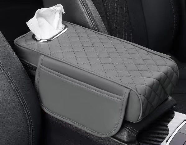 Almohadilla de consola central de coche, espuma viscoelástica suave para viajes largos y cómodos.