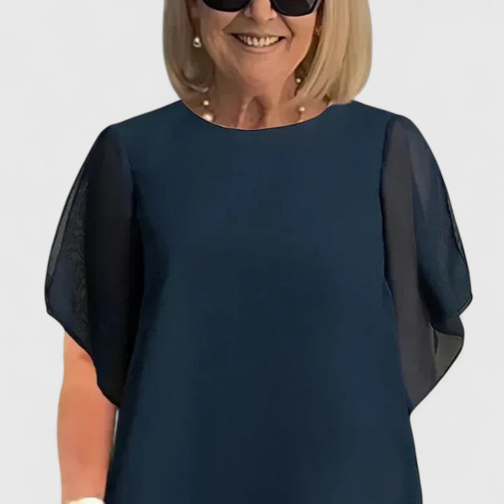 Conjunto de dos piezas elegante y versátil para mujer, perfecto para día o noche. Ropa de moda en tallas grandes.