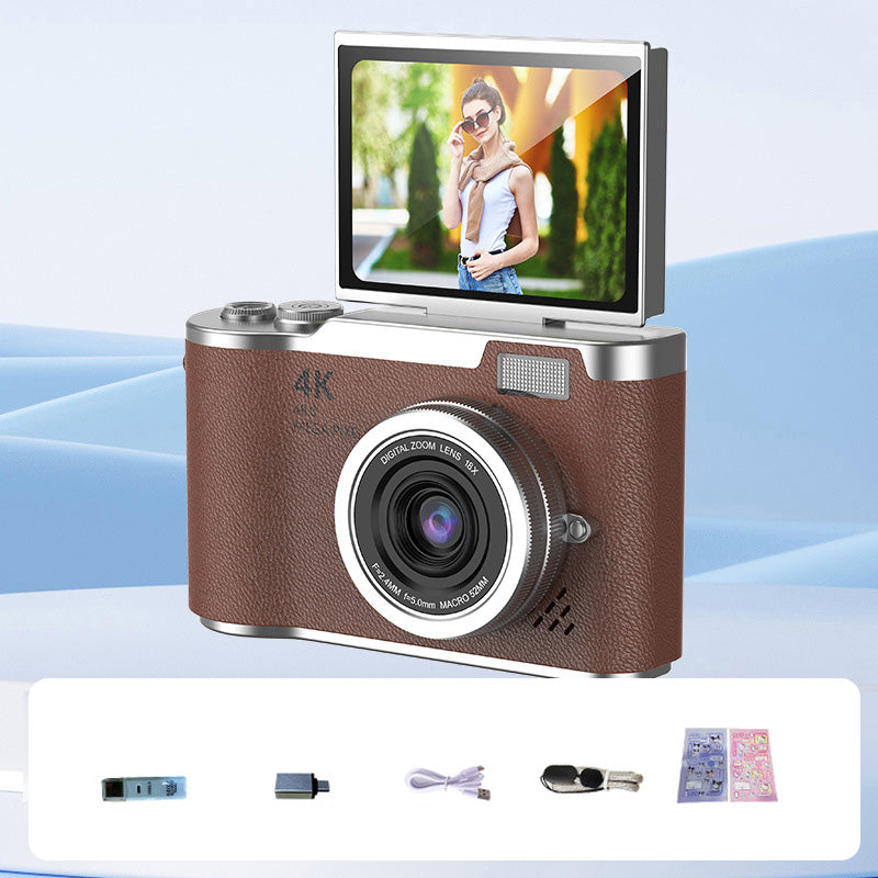 Experimenta la fotografía y el vlogging en 4K con esta cámara digital versátil.