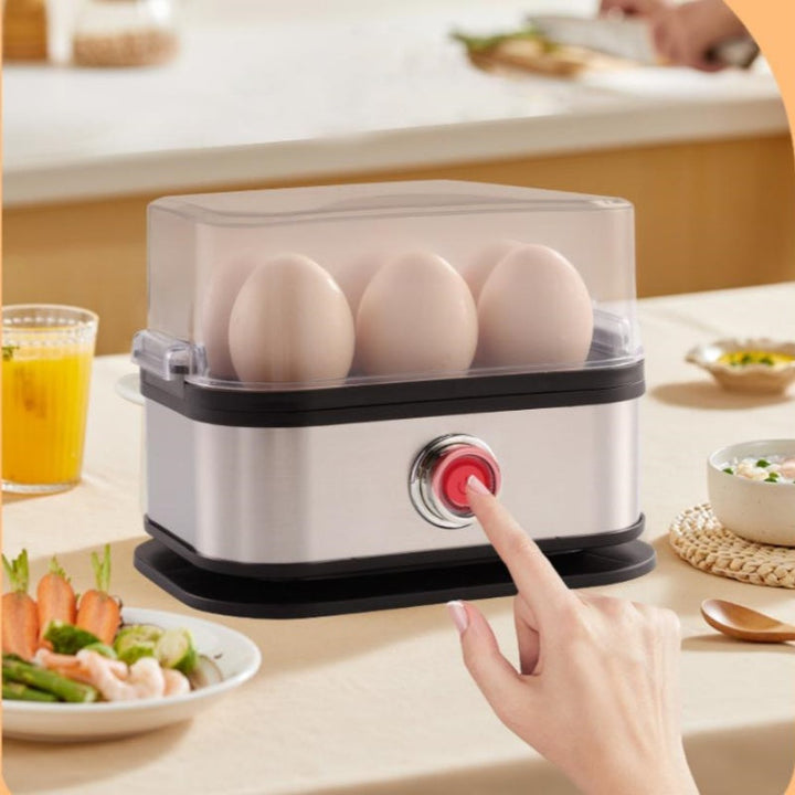 Cocinero de huevos rápido y saludable, utensilio de cocina esencial para desayunos fáciles.