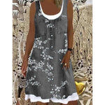 Gris floral