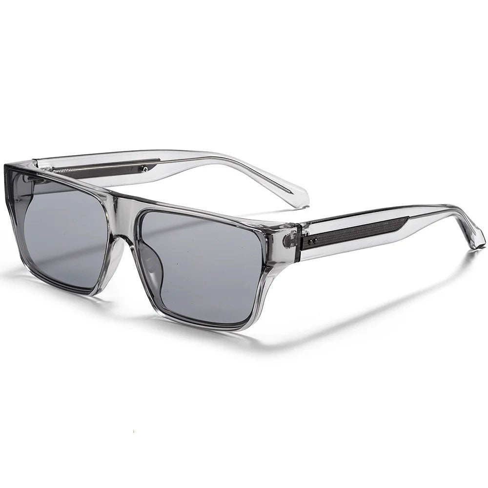 Accesorios de moda: Gafas de sol Cristóbal cuadradas polarizadas, UV400, para protección solar y estilo moderno unisex.