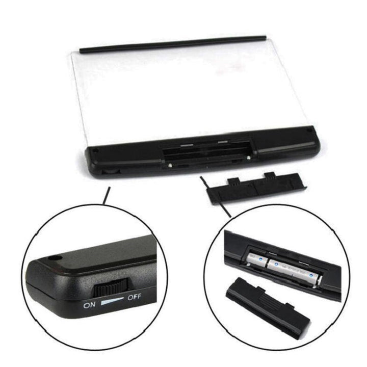 Luz LED de lectura para libros, con clip ajustable. Esencial para noches y viajes. Cómoda y portátil.