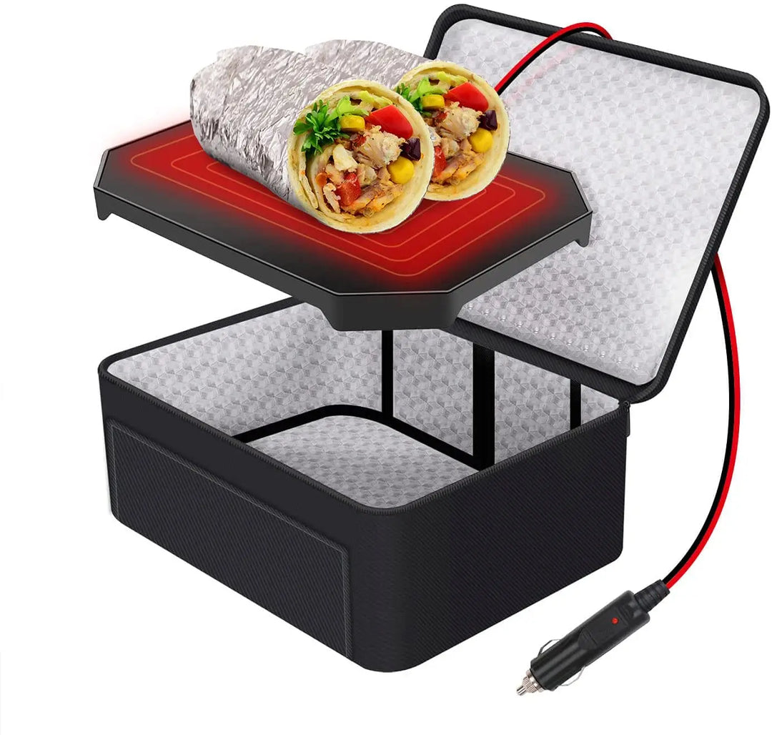 Caja de almuerzo eléctrica compacta. Solución ideal para un almuerzo caliente en cualquier momento y lugar.