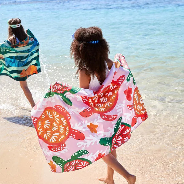 Toalla de playa unisex de microfibra, secado rápido, perfecta para viajes y vacaciones de verano.