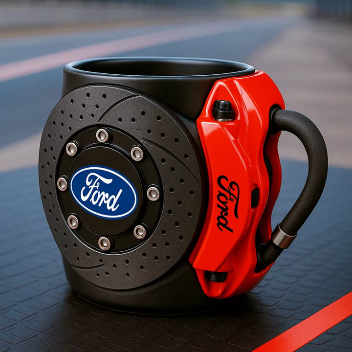Regalo para entusiastas del automóvil: taza de café con disco de freno.