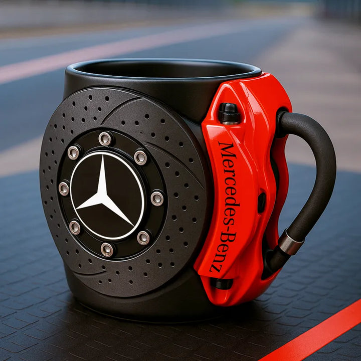 Regalo perfecto para amantes de coches: taza disco de freno de coche.