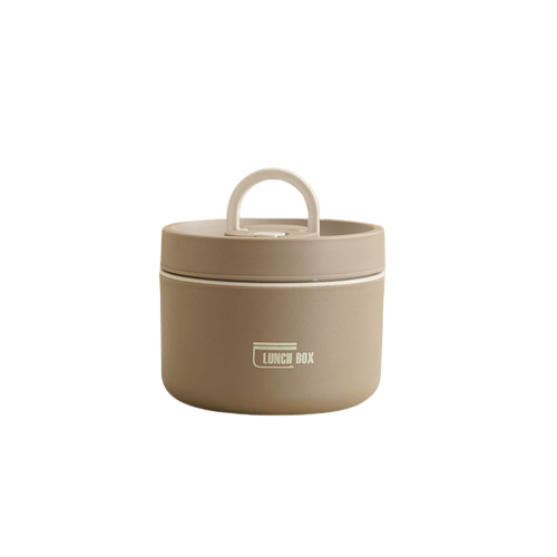 Fiambrera bento de diseño moderno, térmica y multicapa, para comidas variadas y frescas.